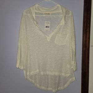 Ivory Sheer Shirt